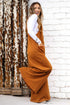 Knotted Straps Patch Pocket Wide Leg Jumpsuit